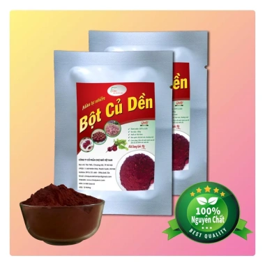 Bột Củ Dền Đỏ 100% - Tạo Màu Đỏ Hồng cho Bánh Kẹo, Đồ Uống, Giá 13.500đ