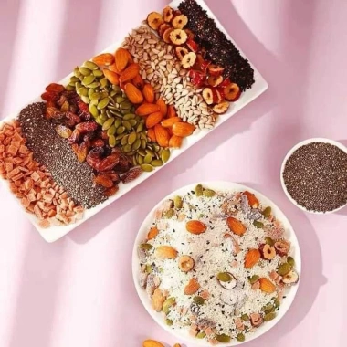 Bột Củ Sen Hòa Tan Mix Hạt Dinh Dưỡng – Thay Thế Bữa Ăn Tiêu Chuẩn, Ít Calo, Giàu Chất Xơ, Giá 16,000₫ 3