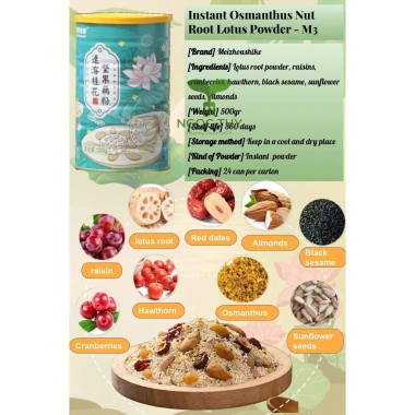 Bột Củ Sen Hòa Tan Mix Hạt Dinh Dưỡng – Thay Thế Bữa Ăn Tiêu Chuẩn, Ít Calo, Giàu Chất Xơ, Giá 16,000₫ 10