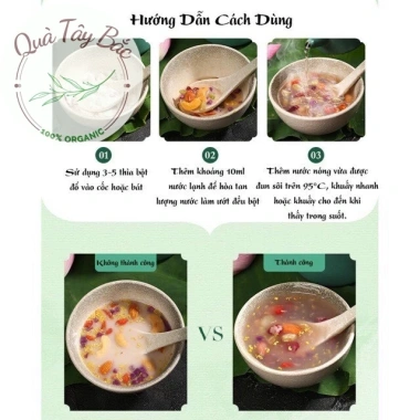 Bột Củ Sen Mix Hạt Dinh Dưỡng 500g - Giảm cân, Da đẹp, Dưỡng nhan, Giá 40k
