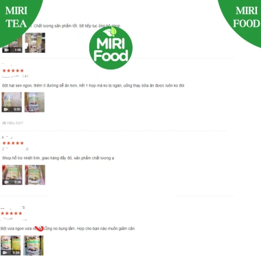 Bột Củ Sen Ngũ Cốc Mix 500g Tâm An Hỗ Trợ Giảm Cân, Ăn Kiêng, Dưỡng Nhân Healthy