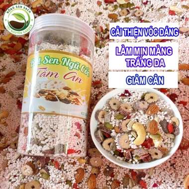 Bột Củ Sen Ngũ Cốc Mix Hạt Dinh Dưỡng Ăn Kiêng Giảm Cân Giá 39.999 VND