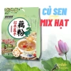 Bột Củ Sen Ngũ Cốc Mix Táo Đỏ Ăn Kiêng Dưỡng Nhân Meizoushike 500g Túi Xanh - 100k