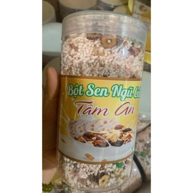 Bột Củ Sen Ngũ Cốc Tâm An 500g - Giảm cân, Dưỡng nhan, Ăn kiêng, 42,273 VND
