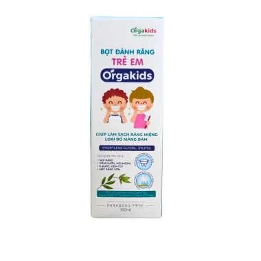 Bọt đánh răng trẻ em Orgakids 100ml : An toàn, loại bỏ mảng bám, chỉ 98.000₫ 5