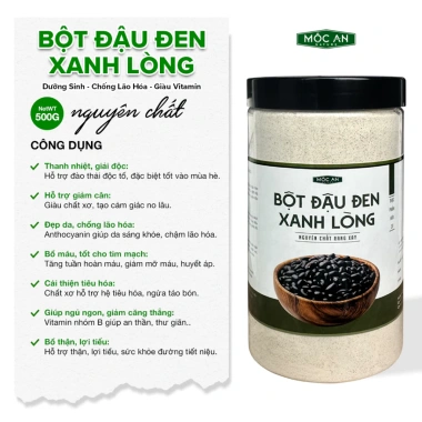 Bột Đậu Đen Xanh Nguyên Chất Mộc An Hạt Rang Xay Mịn Giàu Dinh Dưỡng Giá 93.100₫