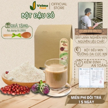 Bột đậu đỏ Velmafood dinh dưỡng làm đẹp an toàn giảm giá 39.000đ