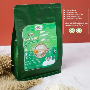 Bột đậu xanh Goce 350g đậu xanh cà vỏ giảm giá hai mươi hai phần trăm chỉ 76 500 đồng, bổ sung dinh dưỡng 4