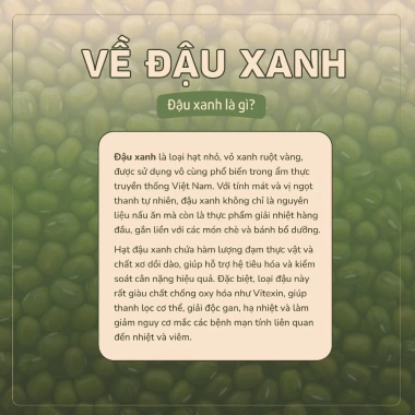 Bột Đậu Xanh Nguyên Chất Xuân Sen Nuts – Giảm cân, tăng năng lượng, Giá 35.000₫ giảm từ 44.100₫ 4 Bột Đậu Xanh Nguyên Chất Xuân Sen Nuts – Giảm cân, tăng năng lượng, Giá 35.000₫ giảm từ 44.100₫ 4