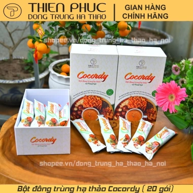 Bột Đông Trùng Hạ Thảo Cocordy 20 gói 20g - Chỉ 280.000, tăng sức đề kháng 3
