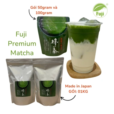 Bột Fuji Premium Matcha 1KG - Hàng chính hãng, giá ưu đãi 5.075.000đ
