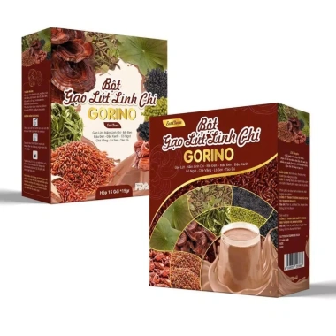 Bột gạo lứt Linh Chi Gorino - Ngũ cốc ăn kiêng hỗ trợ lợi sữa cho mẹ sau sinh