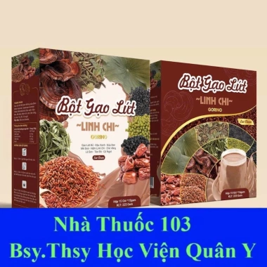 Bột Gạo Lứt Linh Chi GORNO 15 gói x 15g – Dinh dưỡng cao, giá chỉ 23.600₫ 2