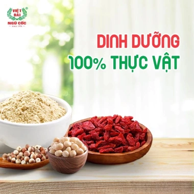 Bột Gạo Lứt Mè Đen Linh Chi 15 gói 15gr - Giảm Cân, Giữ Dáng, Da Đẹp, Giá 65k 2
