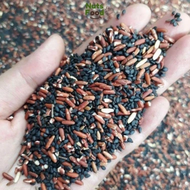 Bột gạo lứt mè đen Nuts Food 500g - Giảm cân, ăn kiêng, lợi sữa, da đẹp, chỉ 61k