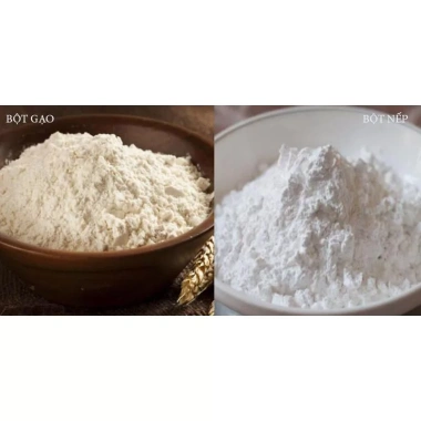 Bột Gạo Nếp Đẻo Thơm Ngon Hảo Hạng 400g - Nấu Cháo Sườn, Làm Bánh Thành Râu, Giá 35k 4