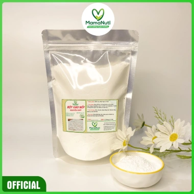 Bột Gạo Nếp Mama Nuti Siêu Mịn Nguyên Chất – Giá 34.900đ, Dùng Làm Bánh và Món Ăn