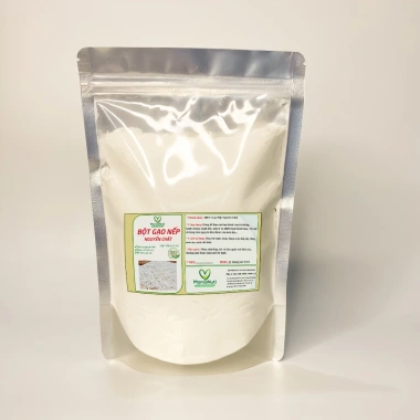 Bột Gạo Nếp Mama Nuti Siêu Mịn Nguyên Chất – Giá 34.900đ, Dùng Làm Bánh và Món Ăn 5