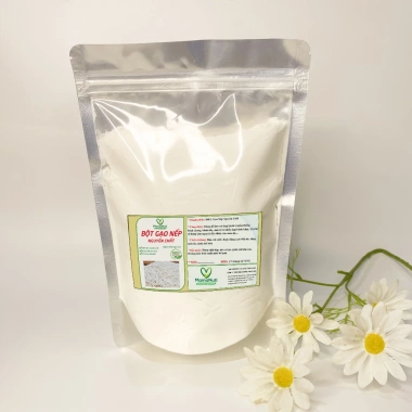 Bột Gạo Nếp Mama Nuti Siêu Mịn Nguyên Chất – Giá 34.900đ, Dùng Làm Bánh và Món Ăn 7