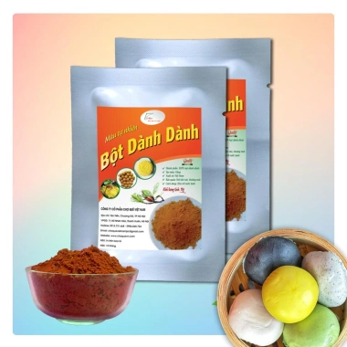 Bột gạo nguyên chất 100% sấy lạnh, gói 10/20/50g, tạo màu vàng cho xôi bánh kẹo - chỉ 13.500đ 9