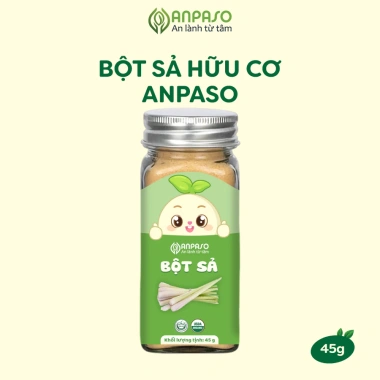 Bột gia vị Anpaso – Hành, tỏi, nghệ, sả, gừng, dậy vị món ăn cho bé ăn dặm