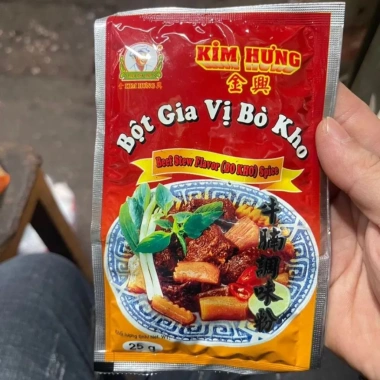 Bột Gia Vị Bò Kho Kim Hưng 25g - Hương Thơm Ngon, Đậm Đà, Giá 21.156 VND - SONA'S SHOP