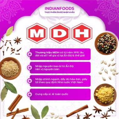 Bột gia vị cà ri bơ Gà MDH Masala 100gr - Giá chỉ 85.000₫, giảm mạnh