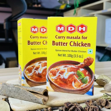 Bột gia vị cà ri bơ Gà MDH Masala 100gr - Giá chỉ 85.000₫, giảm mạnh 5 Bột gia vị cà ri bơ Gà MDH Masala 100gr - Giá chỉ 85.000₫, giảm mạnh 5