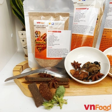 Bột Gia Vị Uớp Thịt Doner Kebab VnFood Hương Vị Thổ Nhĩ Kỳ Giá Ưu Đãi 79.999đ 8