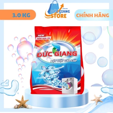 Bột Giặt Đức Giang Sạch Thơm - Giá Rẻ Nhất 35.000đ, Chính Hãng, Giặt Sạch Sâu, Thơm Lâu