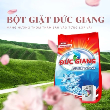 Bột Giặt Đức Giang Sạch Thơm - Giá Rẻ Nhất 35.000đ, Chính Hãng, Giặt Sạch Sâu, Thơm Lâu 10 Bột Giặt Đức Giang Sạch Thơm - Giá Rẻ Nhất 35.000đ, Chính Hãng, Giặt Sạch Sâu, Thơm Lâu 10