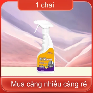 Bột giặt khô dạng xịt 500ml - Tẩy vết bẩn sofa, ghế vải, xả sạch thảm, khử nhiễm, giảm 18% 79.800₫ 10