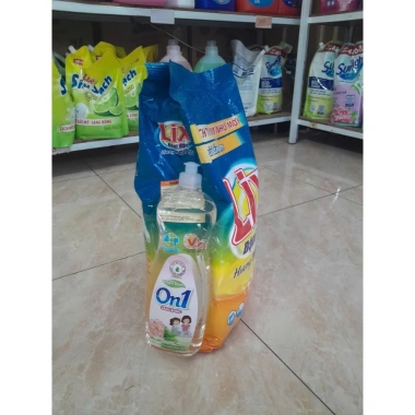 Bột giặt Lix ĐĐ hương Aloe Vera 5.5kg – Giảm còn 195k, tặng On1 750g 4