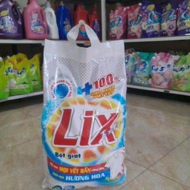 Bột giặt Lix Extra 9kg – Thơm ngát hương Hoa, Giá 295.000đ, Giặt sạch trắng