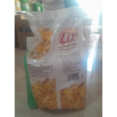 Bột giặt Lix Extra hương Hoa 5.5kg - Giá chỉ 185.000đ, tặng kèm Nước Lau Sàn Lix 6