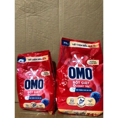 Bột Giặt Omo 380g-770g Giá Rẻ 29.900đ - Giặt Sạch Sâu, Thương Hiệu Uy Tín