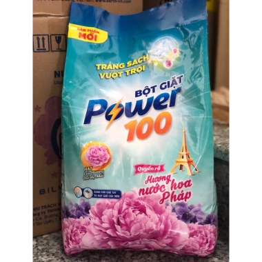 Bột giặt Power 100 hương Pháp 5,3kg - Giá chỉ 199.000, sạch mạnh, thơm lâu