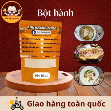 Bột Hành Nguyên Chất Loại 1 50g - Gia Vị Anh Khang Food, Ướp Thịt, Giò Chả, Xúc Xích, Chiên Xào, Ưu Đãi 42.000₫ 4
