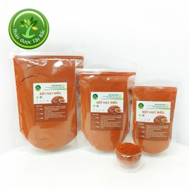 Bột hạt điều đỏ nguyên chất 100% không phẩm màu – Nấu cà ri, bò kho, bún bò, kiểm định, chỉ 24.888₫