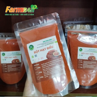Bột hạt điều đỏ nguyên chất 100% không phẩm màu, thơm ngon – 21.000đ I Farm24h 8