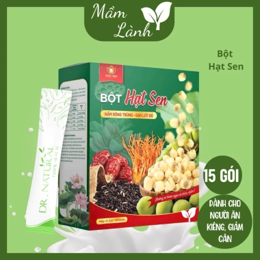 Bột Hạt Sen Đông Trùng Hạ Thảo: Dinh Dưỡng Toàn Diện, Hỗ Trợ Giảm Cân, Tăng Cường Sức Khỏe, Giá Ưu Đãi 119k