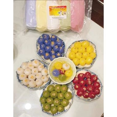 Bột hoa đậu biếc sấy lạnh 100g nguyên chất – dùng cho xôi, mứt dừa, màu xanh dương