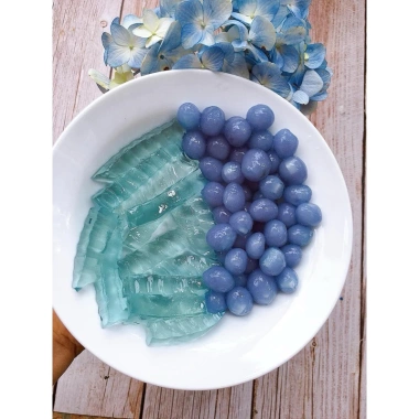 Bột hoa đậu biếc sấy lạnh 100g nguyên chất – dùng cho xôi, mứt dừa, màu xanh dương 7 Bột hoa đậu biếc sấy lạnh 100g nguyên chất – dùng cho xôi, mứt dừa, màu xanh dương 7