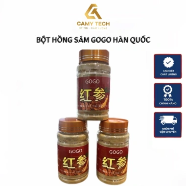 Bột Hồng Sâm Gogo Nano - Trắng Da, Mờ Thâm Nám, Se Khít Lỗ Chân Lông, Giá 59.000 VND