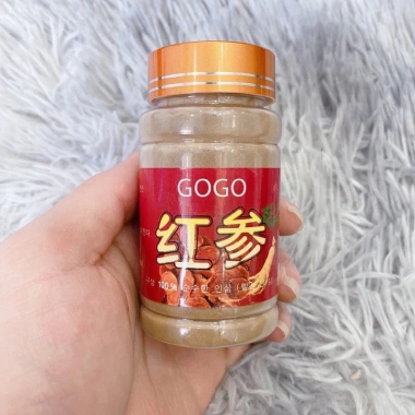Bột Hồng Sâm Gogo Nano - Trắng Da, Mờ Thâm Nám, Se Khít Lỗ Chân Lông, Giá 59.000 VND 4 Bột Hồng Sâm Gogo Nano - Trắng Da, Mờ Thâm Nám, Se Khít Lỗ Chân Lông, Giá 59.000 VND 4
