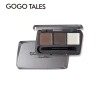 Bột Kẻ Chân Mày 3 Ô GOGO TALES Punchline GT583 kèm Cọ Vẽ 2 Đầu – Giá chỉ 76.500₫