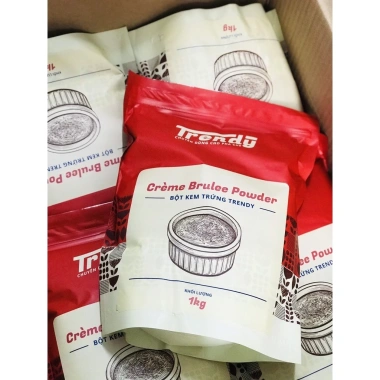 Bột kem trứng Trendy 1kg - Kem mịn thơm ngon, giá ưu đãi 237.500 VNĐ, giảm từ 292.125 2