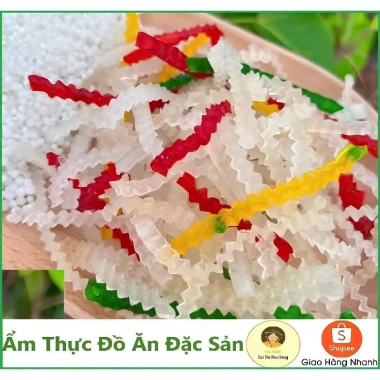 Bột Khoai Răng Cưa 100g Sợi Dai Mềm Dẻo, Ngon Nấu Chè, Đặc Sản Ẩm Thực, Giá 8.500 VND