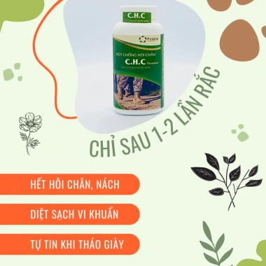 Bột Khử Mùi Hôi Chân & Nách Fcare CHC Kiểm Soát Mồ Hôi Làm Sạch Giá 165.999đ 4