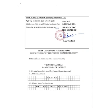Bột Khử Mùi Trapha Traphaco 30g - Diệt Hôi Chân, Hôi Nách, Giảm Tiết Mồ Hôi, Giá Ưu Đãi 35.000₫